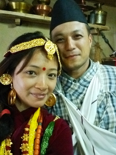 Traditional Gurung clothing