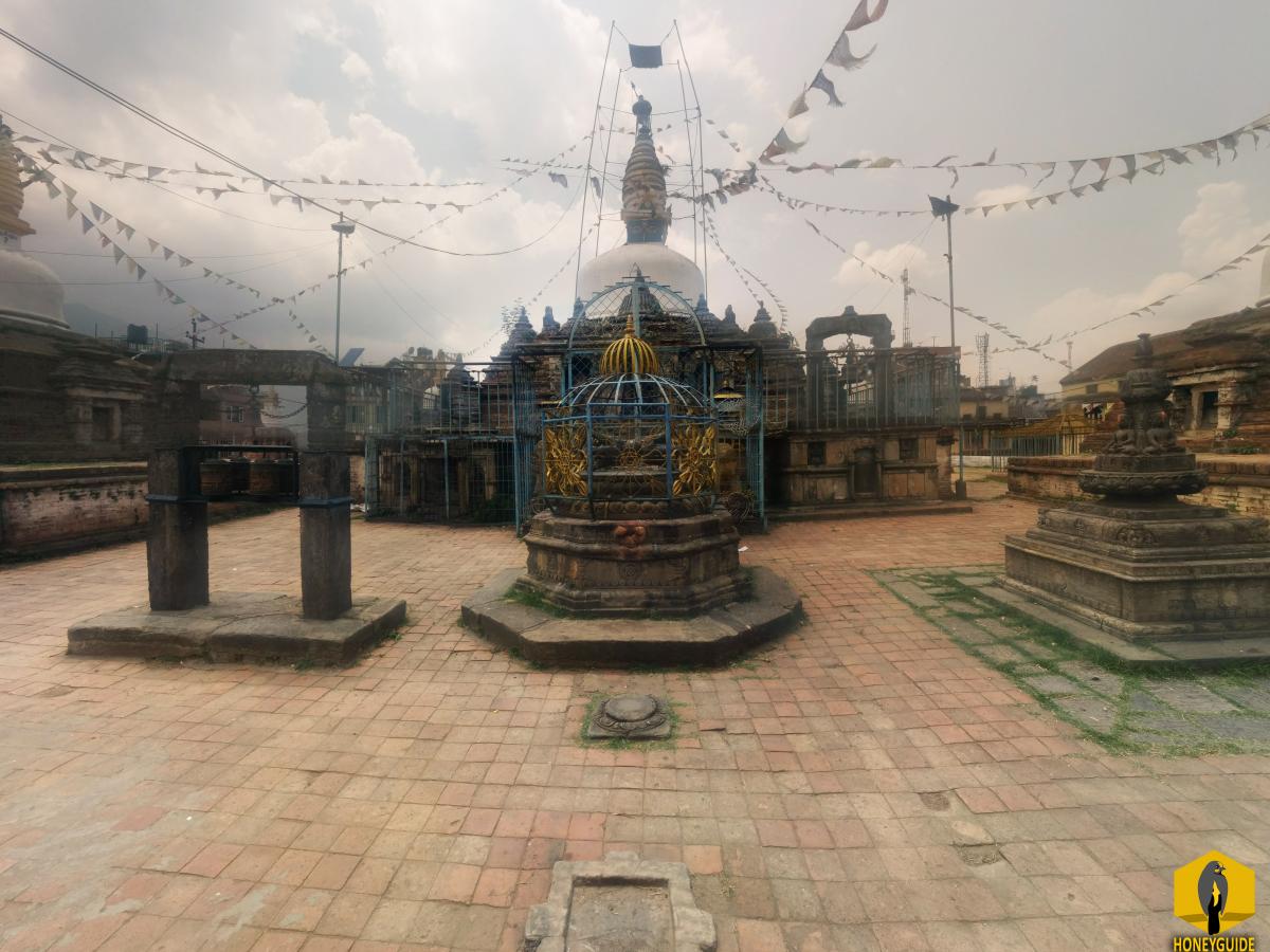 Chilancho Stupa also called Jagatpal Vihar is situated to the top of the hill of Kirtipur city at 1406m.