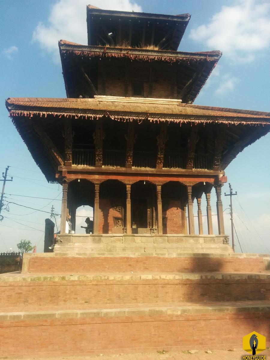 The temple of Uma Maheshwor in Kirtipur, Nepal 
