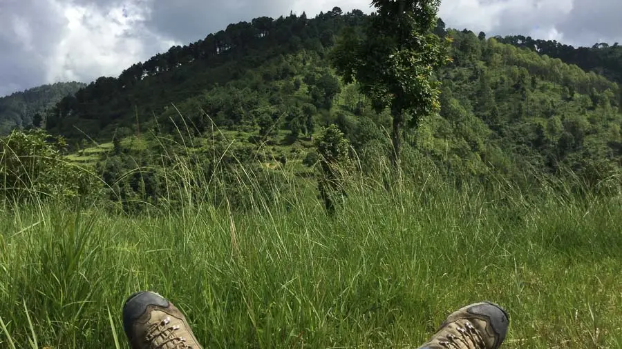Here is a parting challenge for your guys. Find the spot this image was taken and submit a picture like this with your feet. And we will give you a.............hug. Happy Hiking fellas!