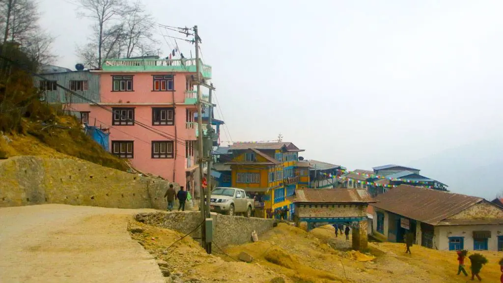 The town of Solu Sallei