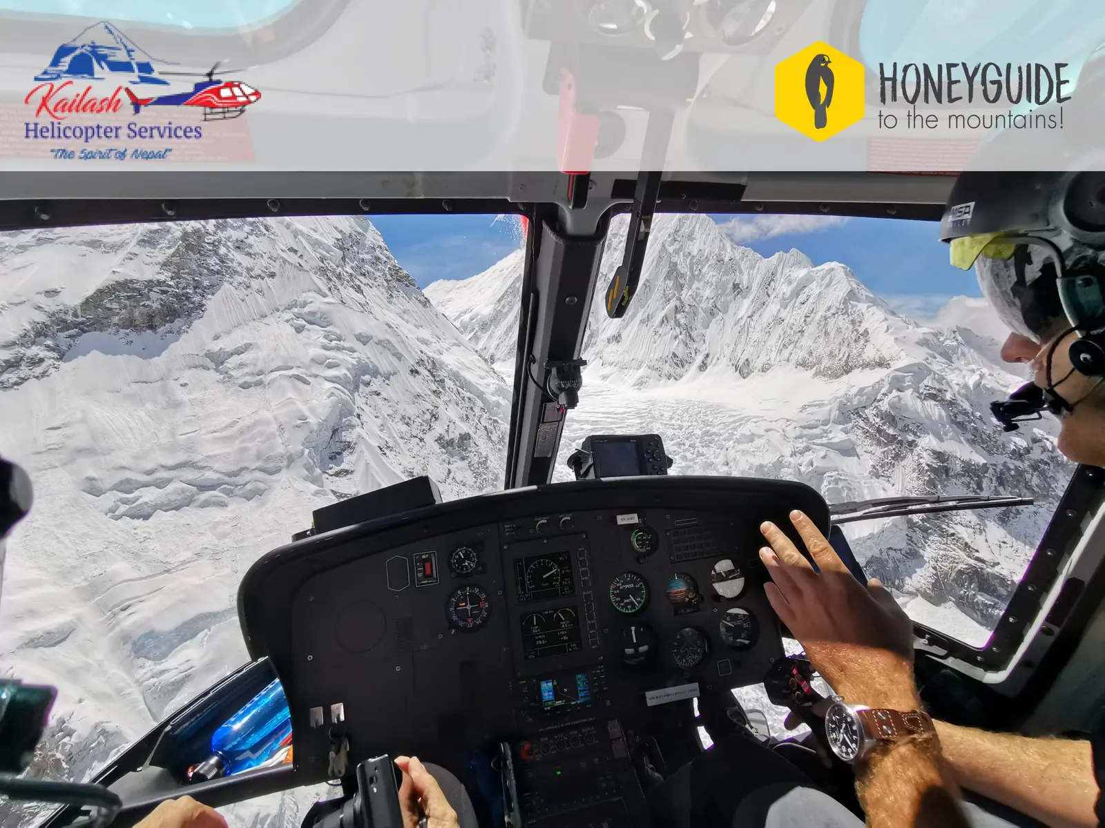 Everest Heli Tours- Kailash Helicopters x HoneyGuide