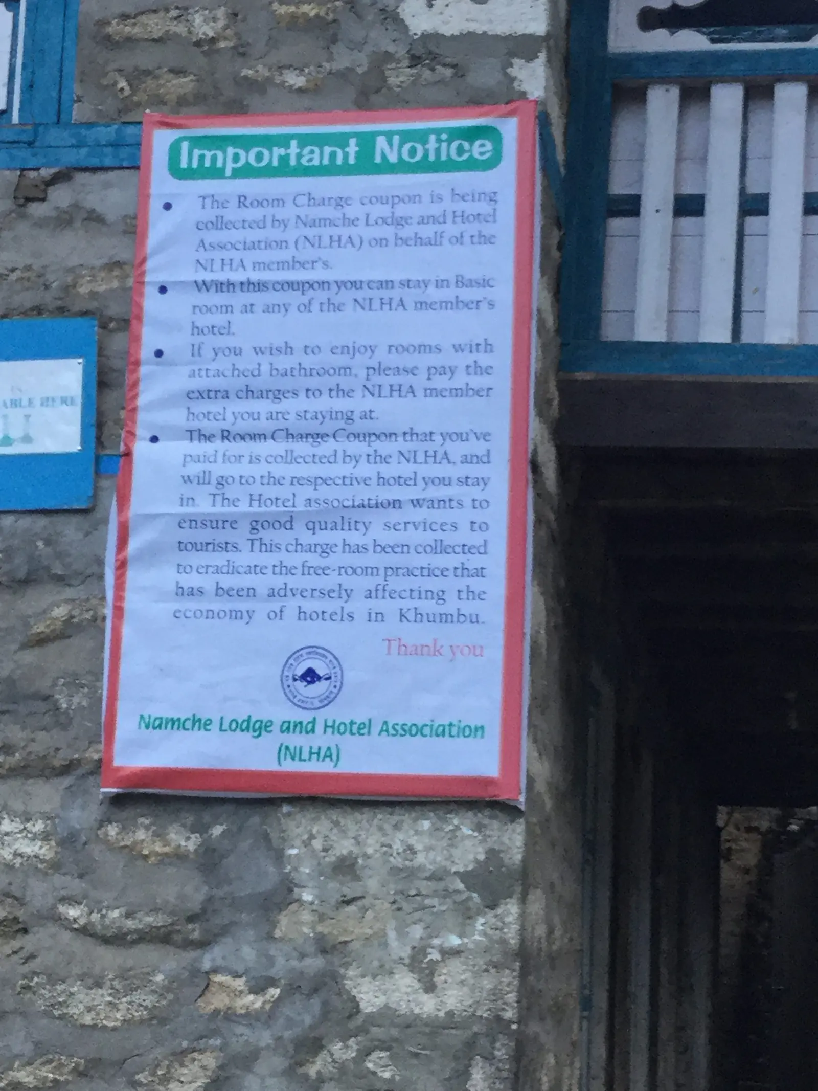 Namche Hotel Association