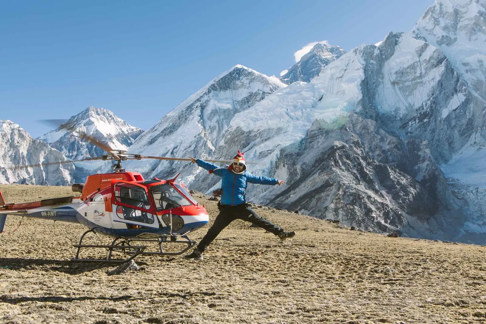 Helicopter Tour to Everest Base Camp and Kala Patthar