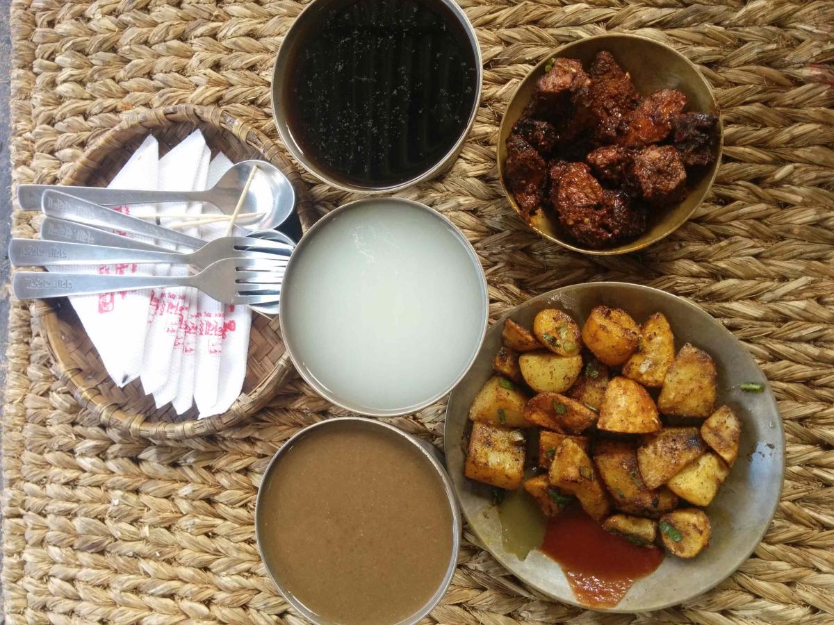 Three kind of Chhaang, an alcohol drink in Nepal