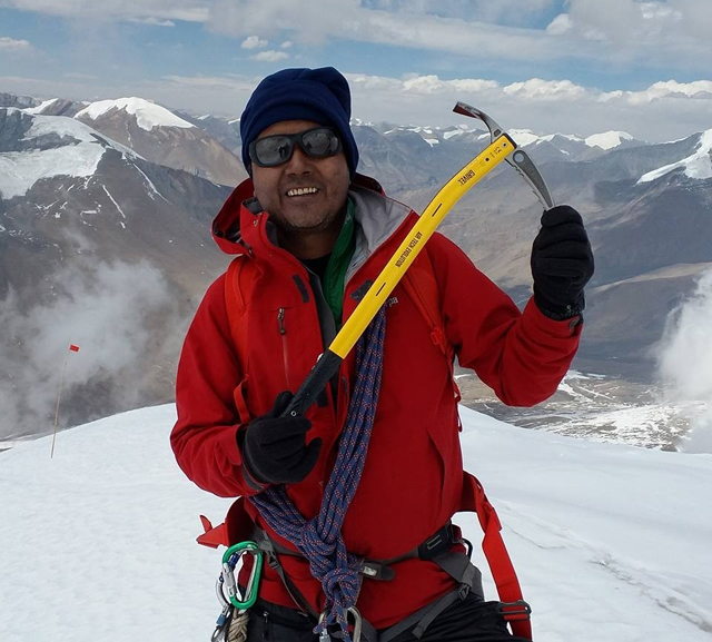 Pasang in his recent expedition to Dhaulagiri, one of the most challenging of the eight-thousanders.