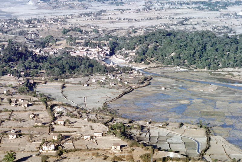 Toni Hagen, Swiss geologists picture of Nepal, Kathmandu from the year 1950 A.D.