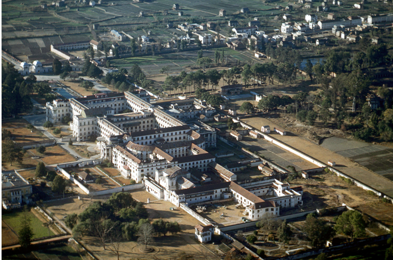 Toni Hagen, Swiss geologists picture of Nepal, Kathmandu from the year 1950 A.D.