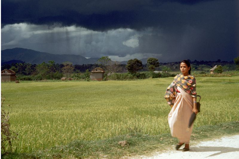 Toni Hagen, Swiss geologists picture of Nepal, Kathmandu from the year 1950 A.D.