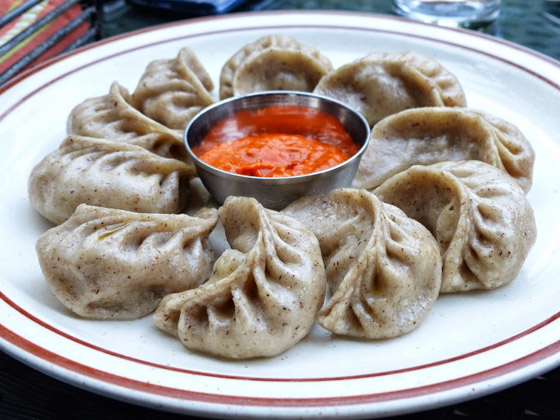 Buckwheat momo