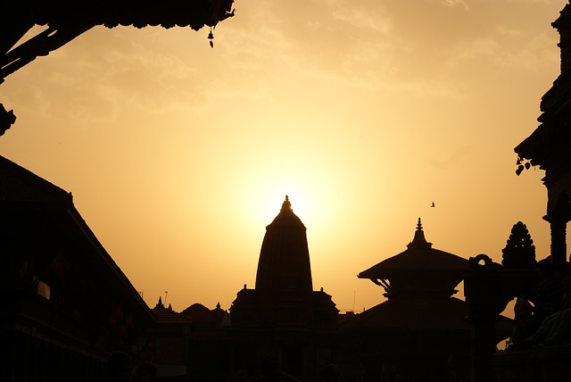 An evening shot of temples at Bhaktapur, Nepal. Photo: pixabay.com