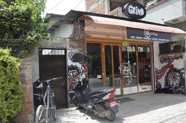 Where is mountain bike shop in Nepal?