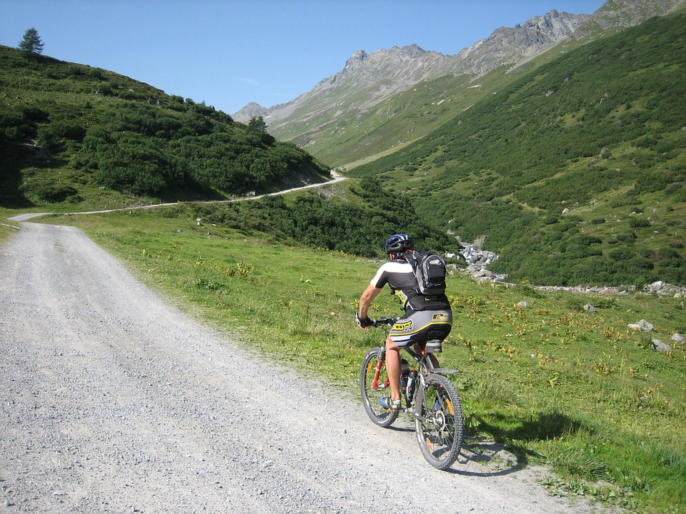 Mountain biking