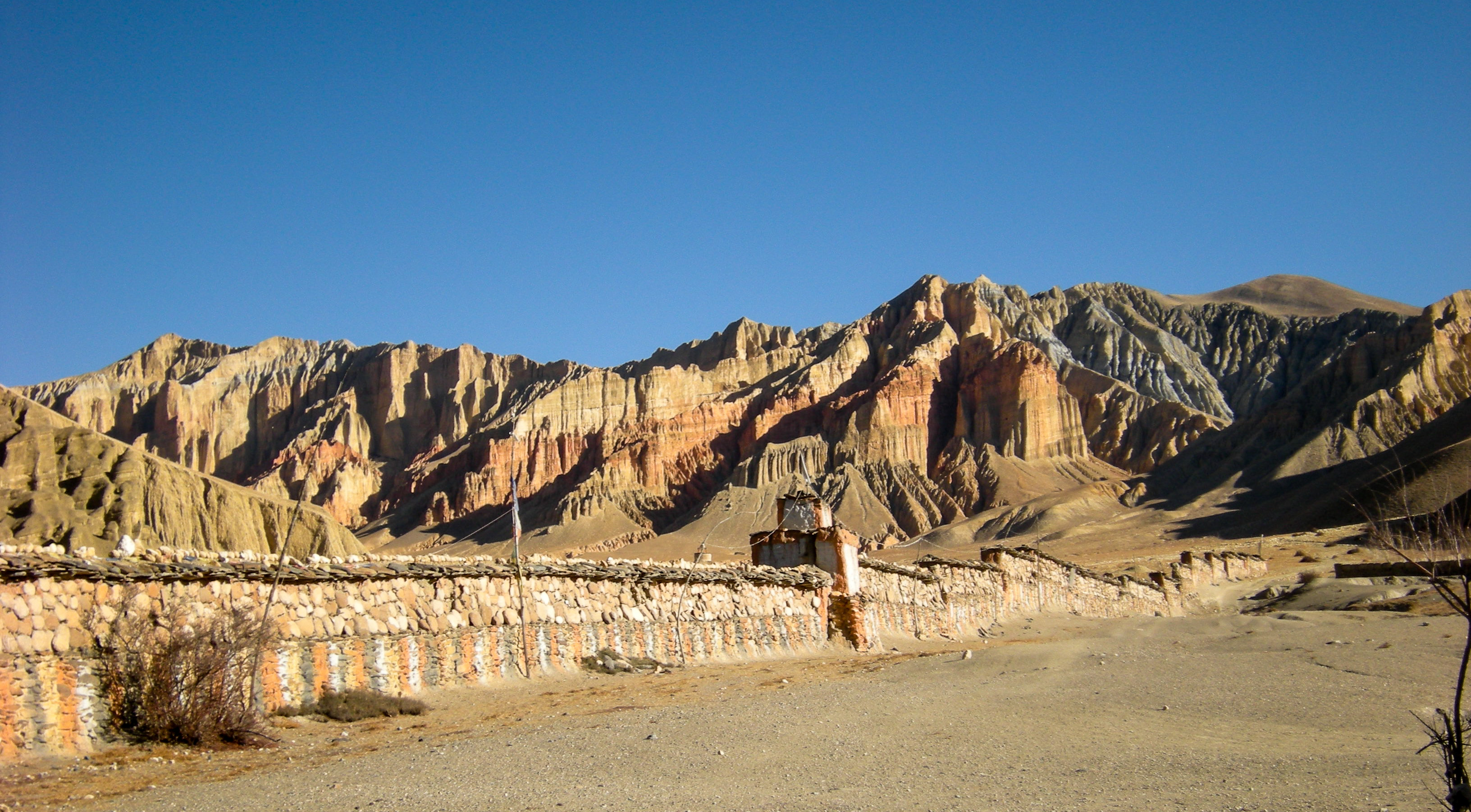 The Longest Mani Wall in Dhakmar