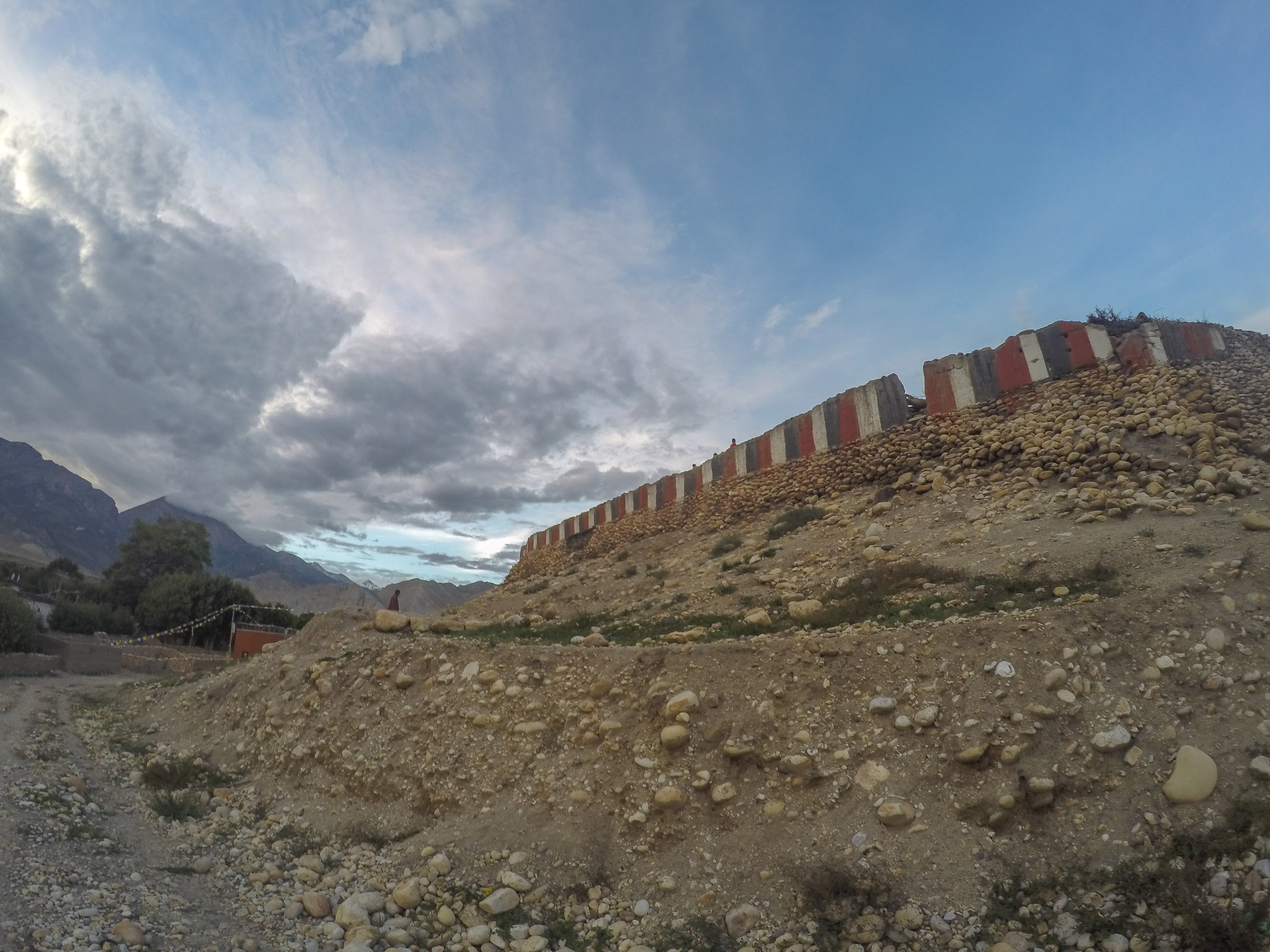 The Tsarang Monastery in Upper Mustang